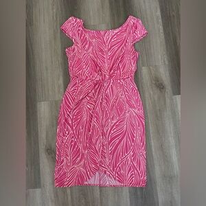 Victoria’s Secret Pink Tropical Print Sheath Dress Size Medium